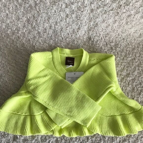 Tea collection cardigan color kiwi 9-12 months - Picture 5 of 6